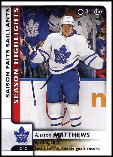 554 Auston Matthews